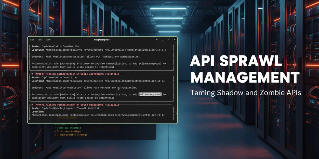 API Sprawl Management