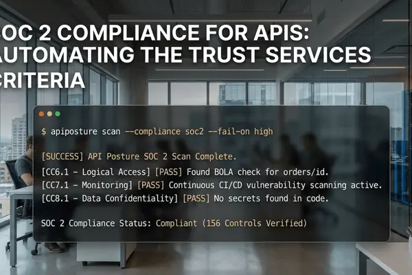 How API Security Helps Achieve SOC 2 Compliance