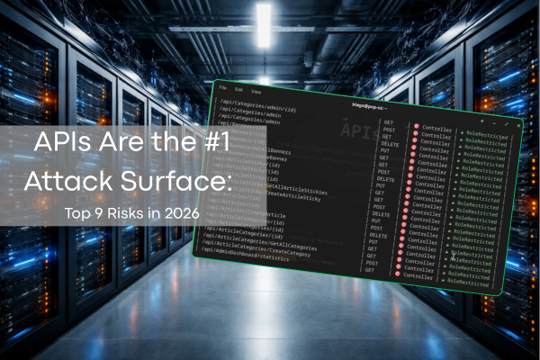 APIs Are the #1 Attack Surface: Top 9 Risks in 2026