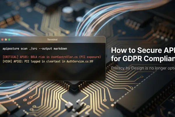 How to Secure APIs for GDPR Compliance