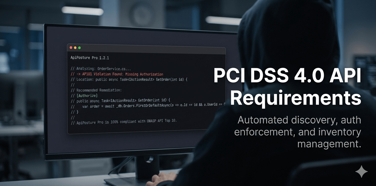 PCI DSS 4.0 API Requirements