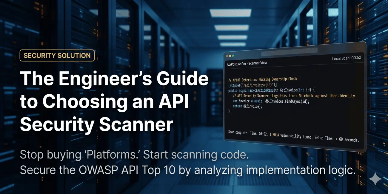API Security Scanner: Stop BOLA & Injection in Sub-Seconds