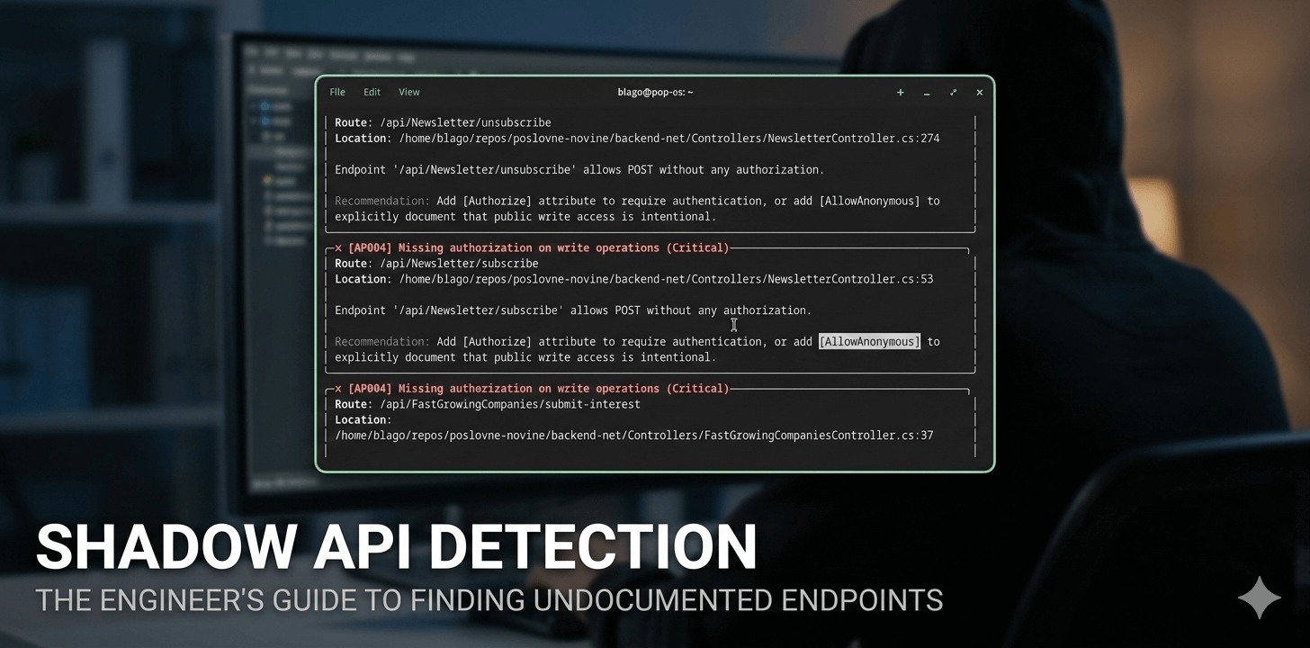 Shadow API Detection